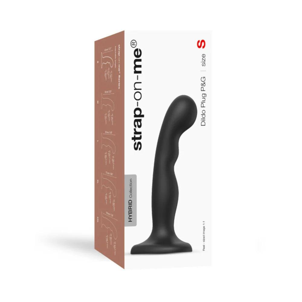 Strap-On-Me Hybrid Collection Silicone Dildo Plug P&G - Black - Buy At Luxury Toy X - Free 3-Day Shipping