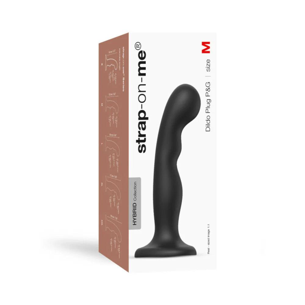 Strap-On-Me Hybrid Collection Silicone Dildo Plug P&G - Black - Buy At Luxury Toy X - Free 3-Day Shipping