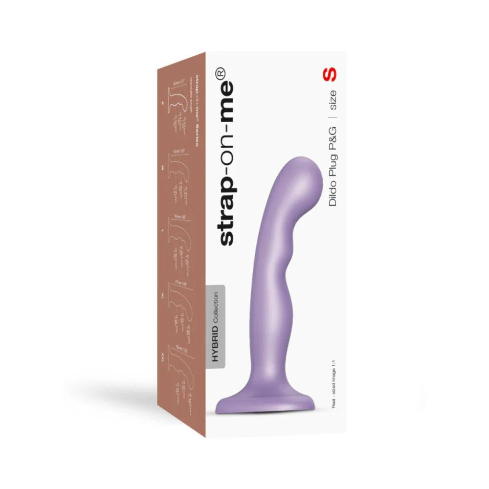 Strap-On-Me Hybrid Collection Silicone Dildo Plug P&G - Metallic Lilac - Buy At Luxury Toy X - Free 3-Day Shipping