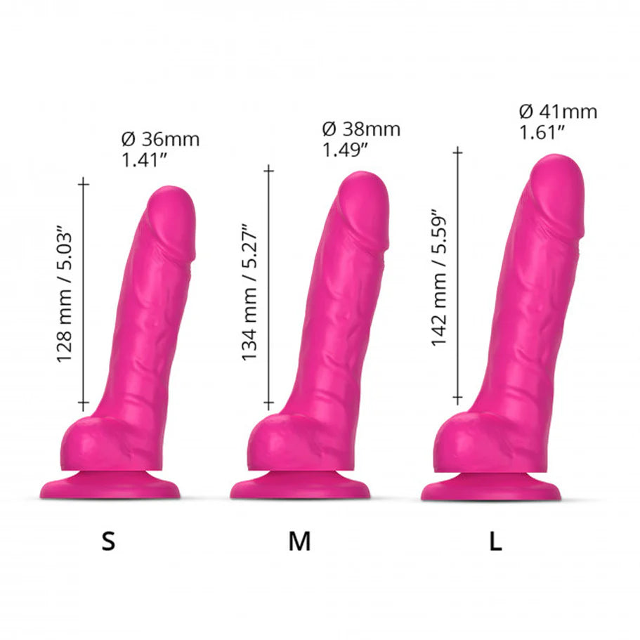 Strap-On-Me Realistic Collection Sliding Skin Dual-Density Silicone Dildo – Unmatched Realism for Ultimate Pleasure - Buy At Luxury Toy X - Free 3-Day Shipping