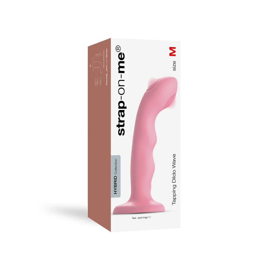 Strap-On-Me Tapping Dildo Wave – Unveil Intense, Progressive Pleasure - Buy At Luxury Toy X - Free 3-Day Shipping