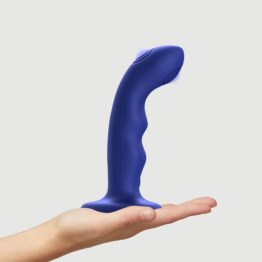 Strap-On-Me Tapping Dildo Wave – Unveil Intense, Progressive Pleasure - Buy At Luxury Toy X - Free 3-Day Shipping