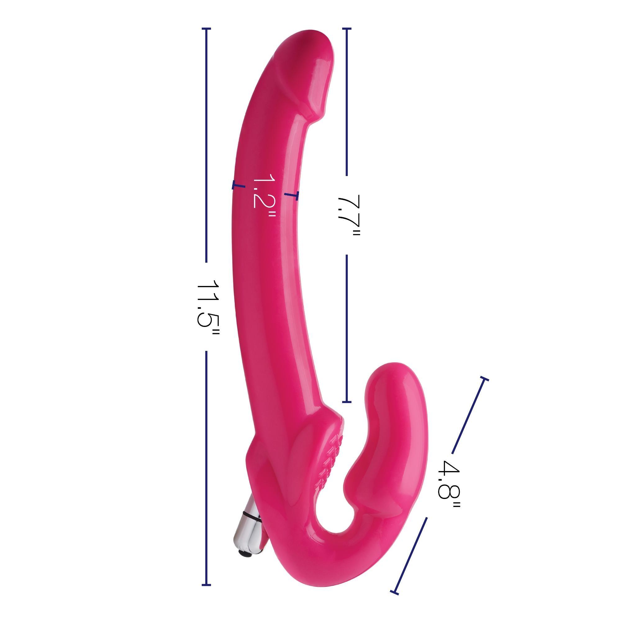 Strap U 7X Revolver Slim Vibrating Strapless Strap-On - Buy At Luxury Toy X - Free 3-Day Shipping