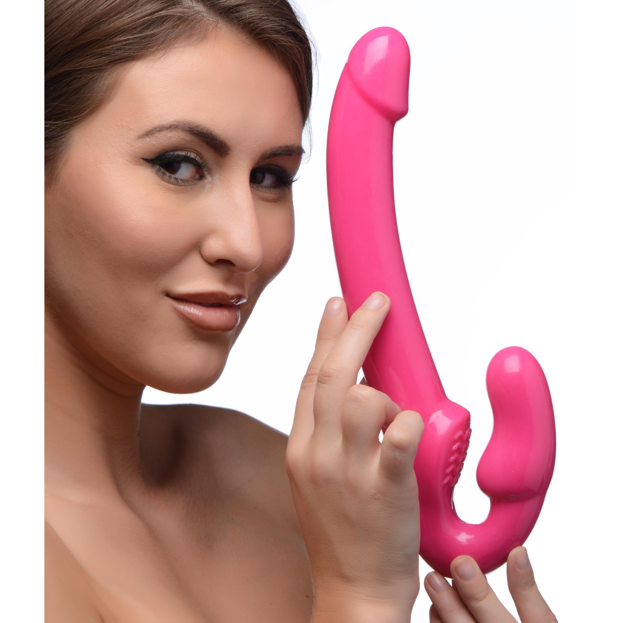 Strap U 7X Revolver Slim Vibrating Strapless Strap-On - Buy At Luxury Toy X - Free 3-Day Shipping