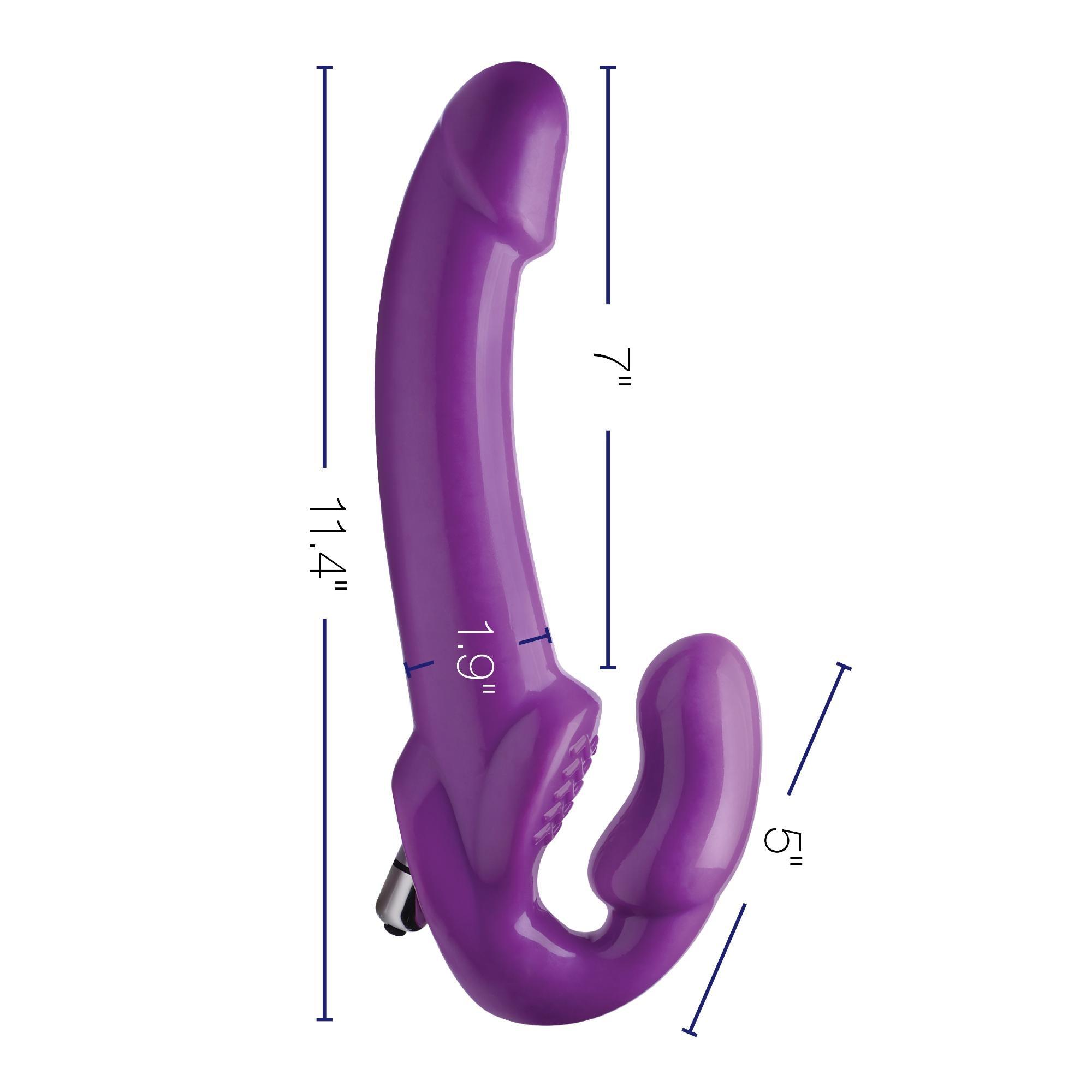 Strap U 7X Revolver Thick Vibrating Strapless Strap-On - Buy At Luxury Toy X - Free 3-Day Shipping