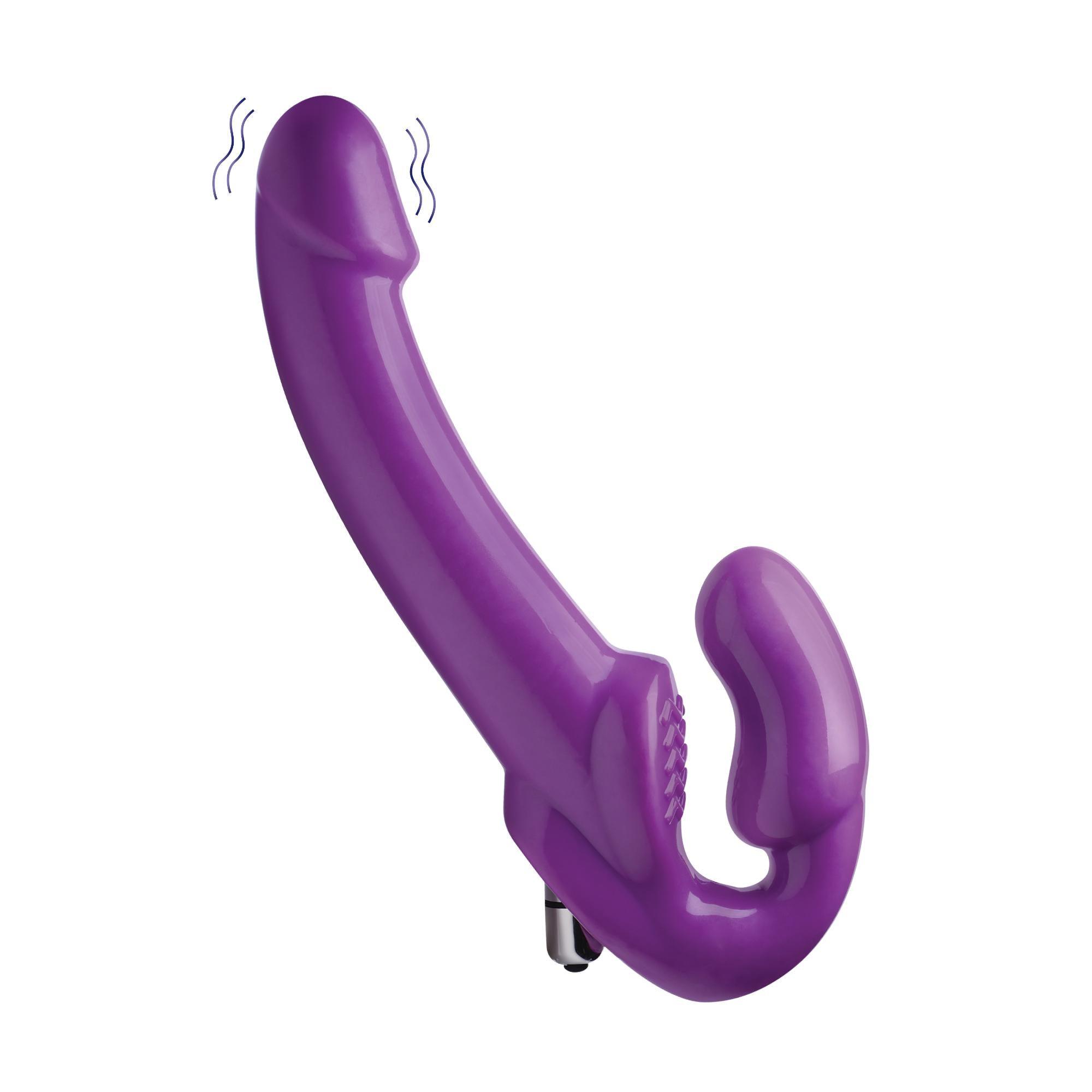 Strap U 7X Revolver Thick Vibrating Strapless Strap-On - Buy At Luxury Toy X - Free 3-Day Shipping