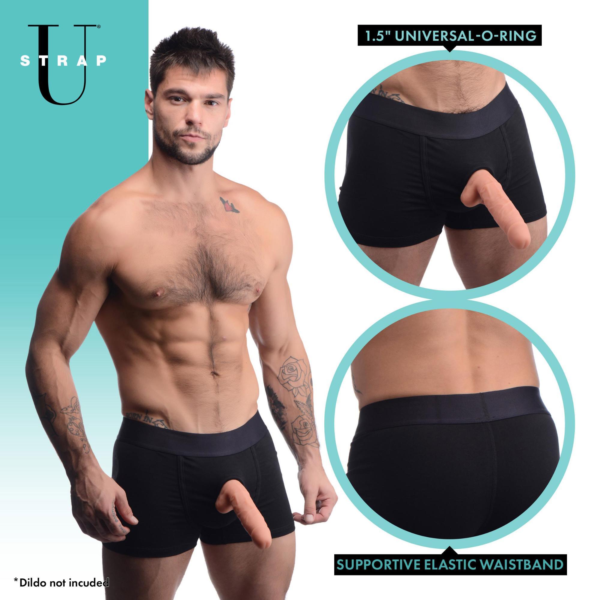 Strap U Armor Mens Boxer Harness w/ O-Ring - Buy At Luxury Toy X - Free 3-Day Shipping