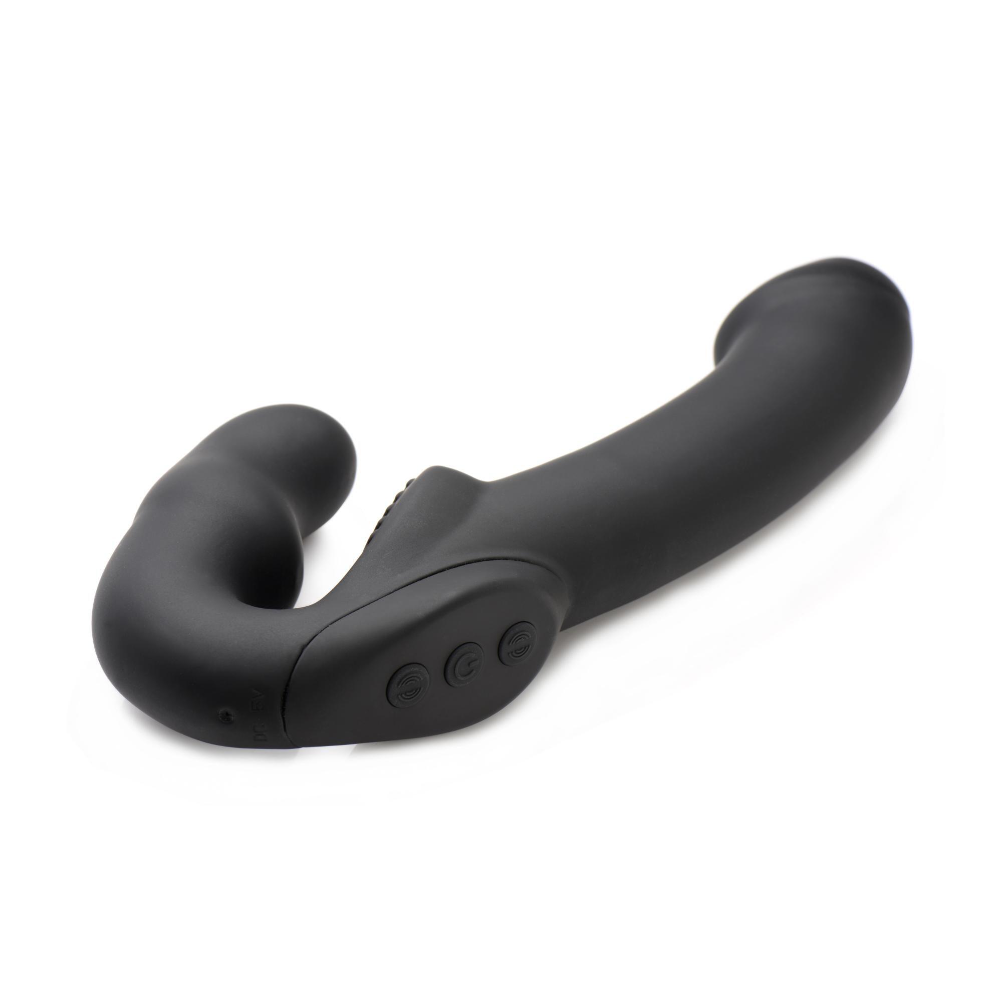 Strap U Evoke Super Charged Vibrating Strapless Silicone Dildo - Buy At Luxury Toy X - Free 3-Day Shipping