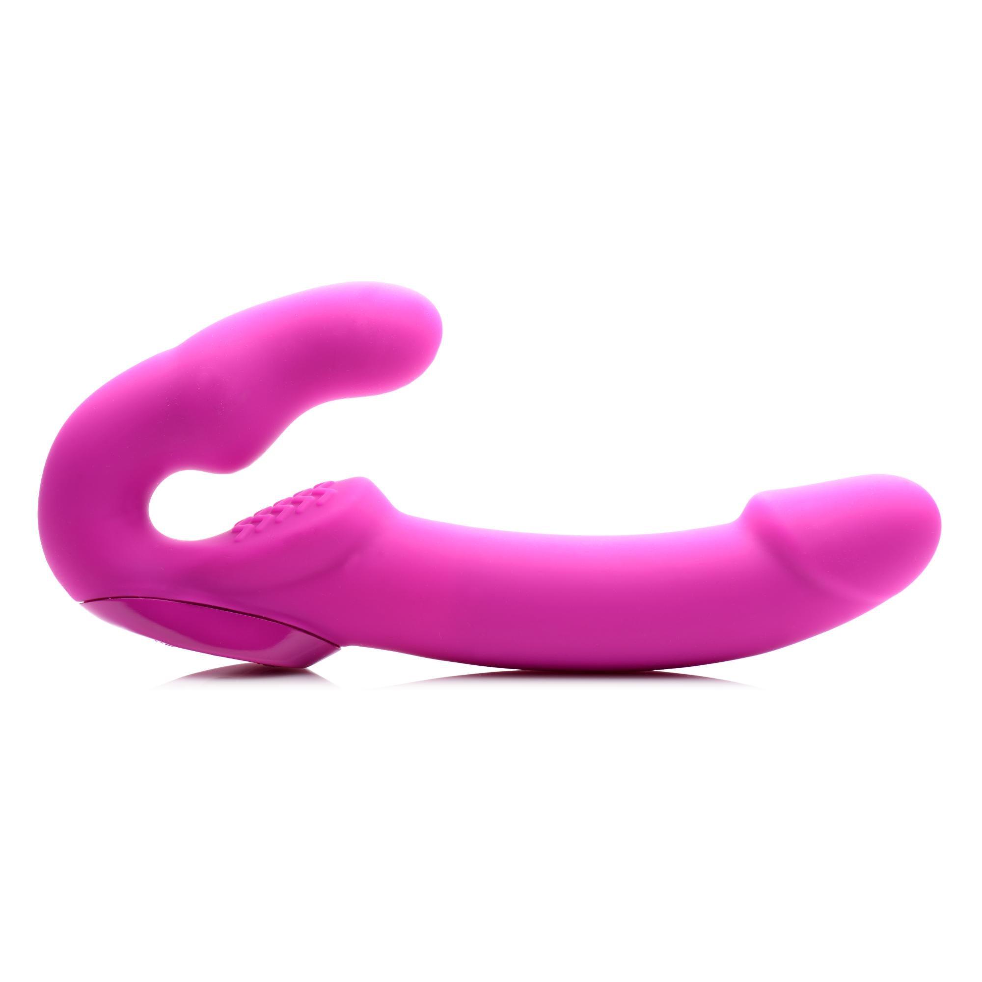 Strap U Evoke Super Charged Vibrating Strapless Silicone Dildo - Buy At Luxury Toy X - Free 3-Day Shipping