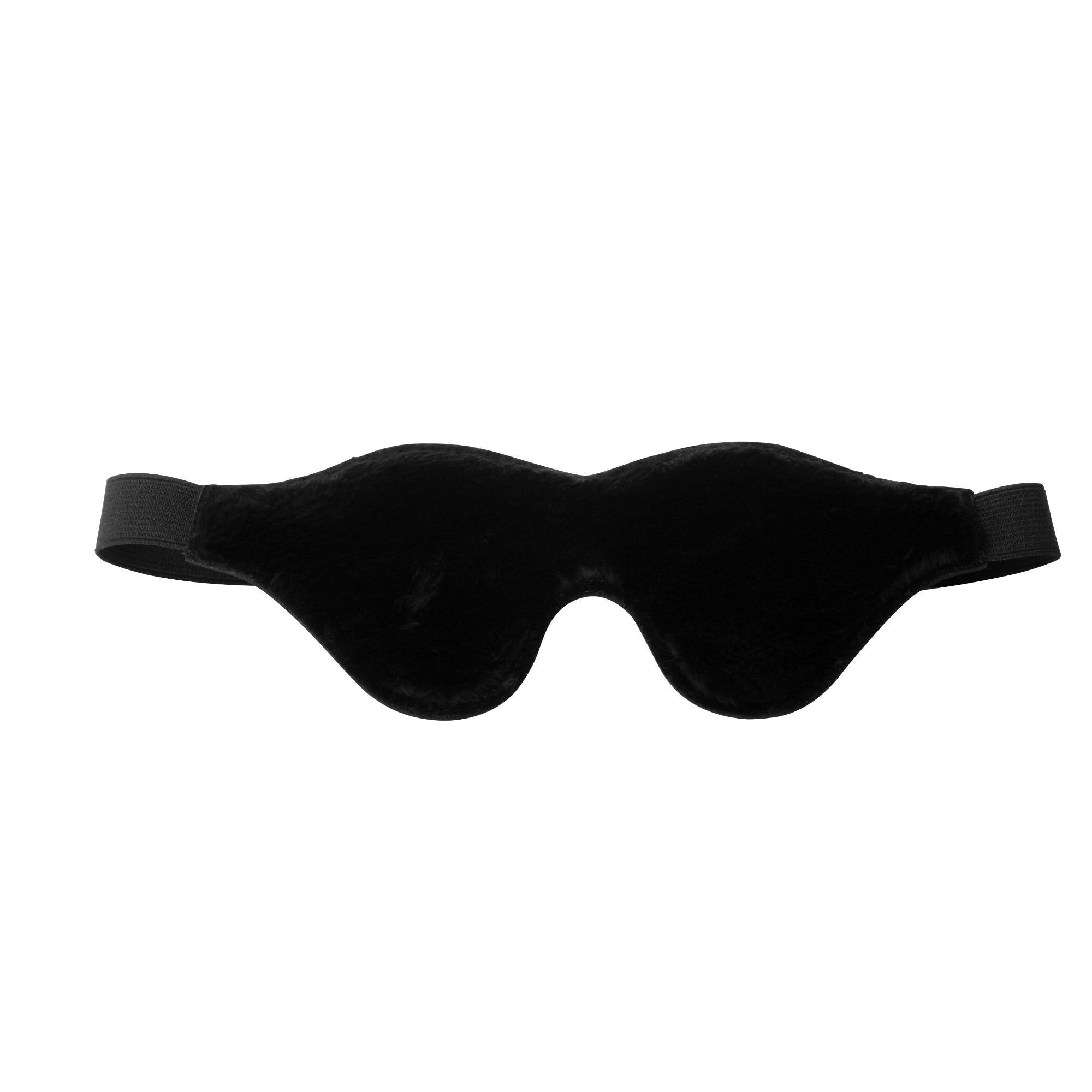 STRICT Black Fleece Lined Blindfold - Buy At Luxury Toy X - Free 3-Day Shipping