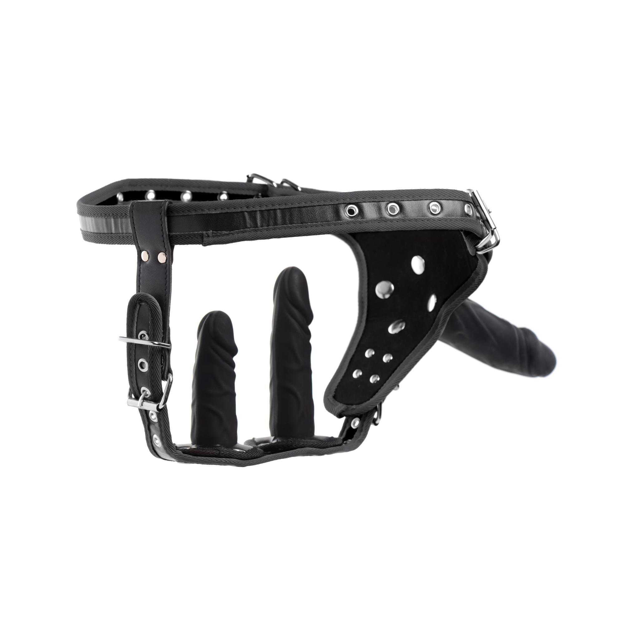 STRICT Double Penetration Strap On Harness - Buy At Luxury Toy X - Free 3-Day Shipping