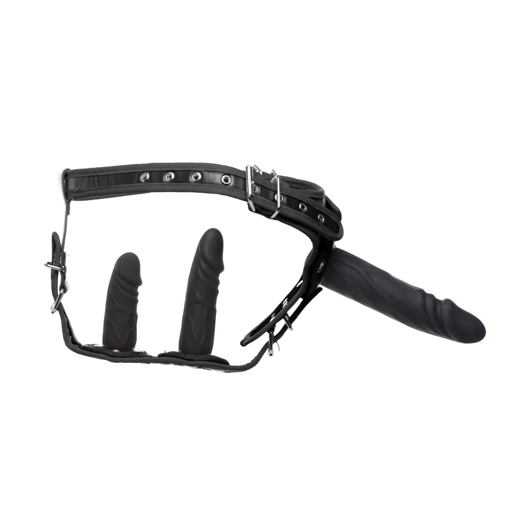 STRICT Double Penetration Strap On Harness - Buy At Luxury Toy X - Free 3-Day Shipping