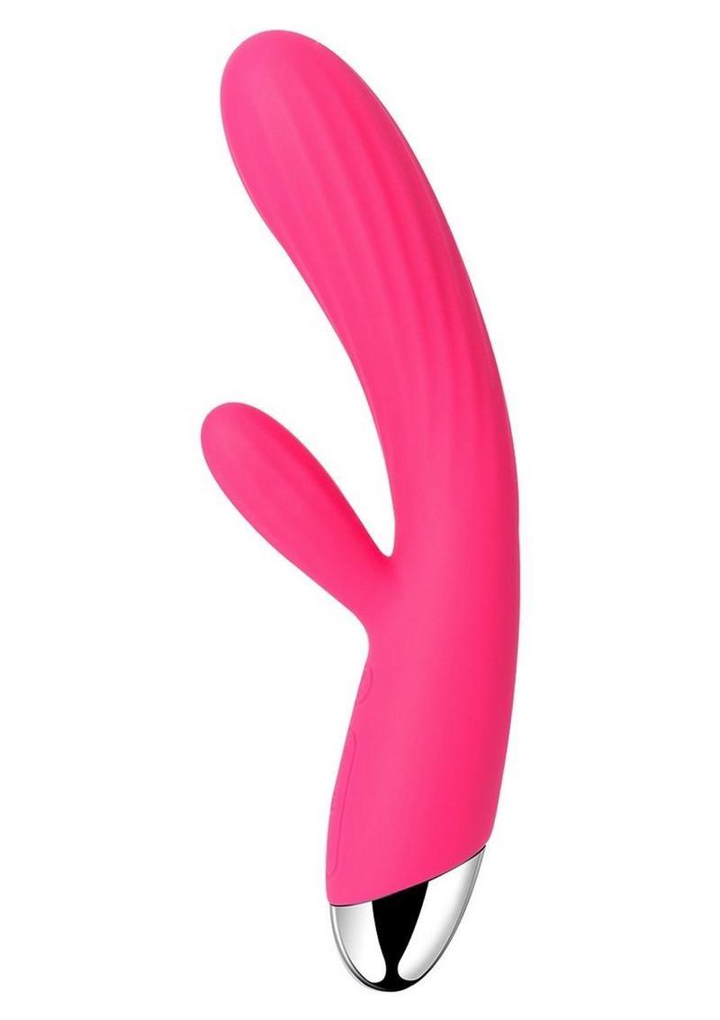 Svakom Angel Rechargeable Silicone Heating Rabbit Vibrator - Buy At Luxury Toy X - Free 3-Day Shipping