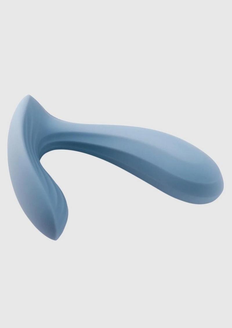 Svakom Erica Rechargeable Silicone App Compatible Dual Vibrator with Clitoral Stimulator and Remote Control - Buy At Luxury Toy X - Free 3-Day Shipping