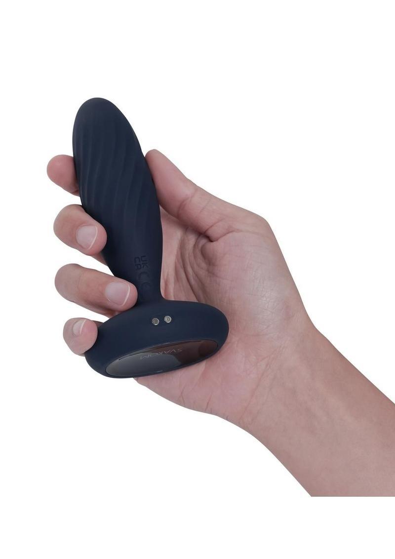 Svakom Jordan Rechargeable Silicone App Control Thrusting Anal Plug - Buy At Luxury Toy X - Free 3-Day Shipping