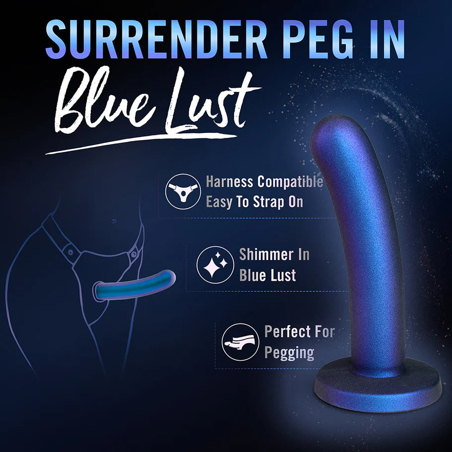 Temptasia Surrender Peg Silicone Dildo – Surrender to Pleasure - Buy At Luxury Toy X - Free 3-Day Shipping