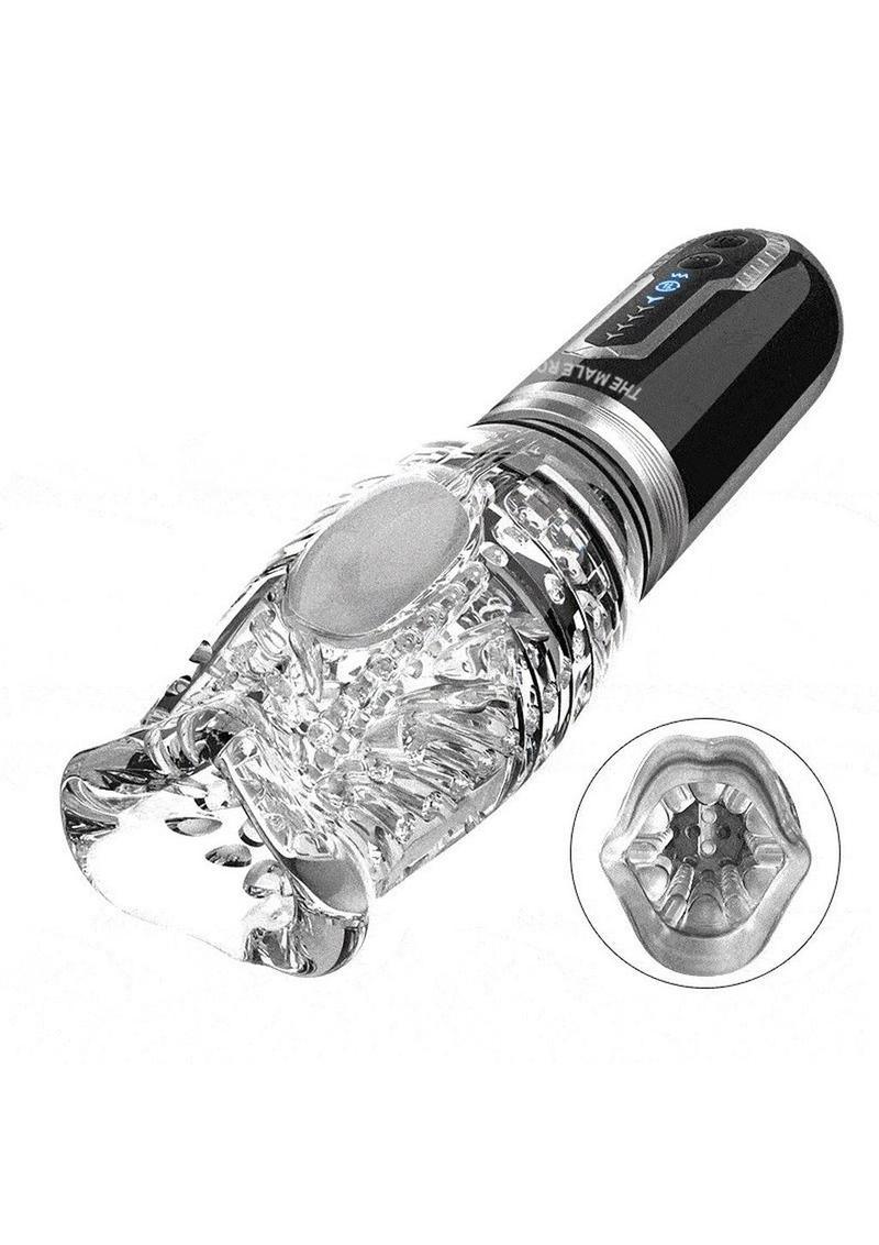 The Male Rose 3 Rechargeable Thrusting Rotating Masturbator - Buy At Luxury Toy X - Free 3-Day Shipping