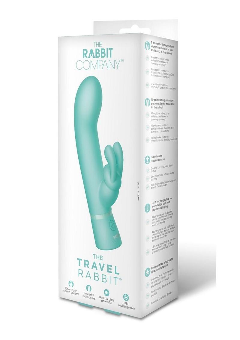 The Rabbit Company The Travel Rabbit Rechargeable Silicone Vibrator - Buy At Luxury Toy X - Free 3-Day Shipping