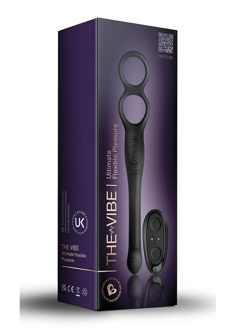 The-Vibe Silicone Rechargeable Anal Stimulator with Remote Control - Buy At Luxury Toy X - Free 3-Day Shipping