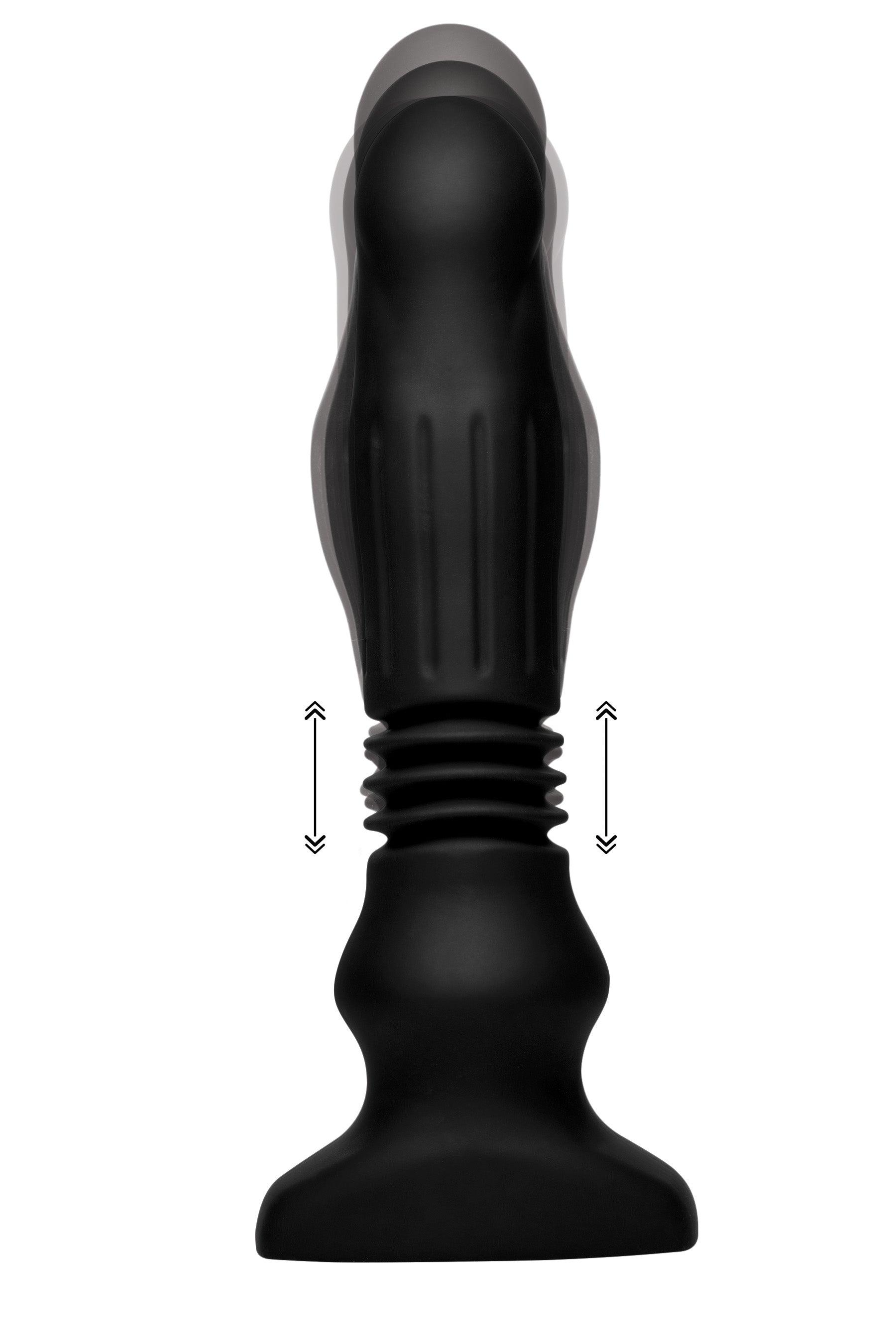 Thunder Plugs Silicone Swelling & Thrusting Plug with Remote Control - Buy At Luxury Toy X - Free 3-Day Shipping