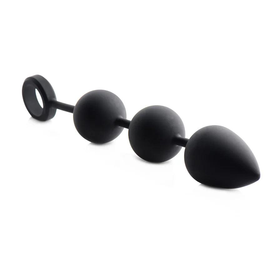 Tom of Finland Large Silicone Weighted Anal Ball Plug - Buy At Luxury Toy X - Free 3-Day Shipping