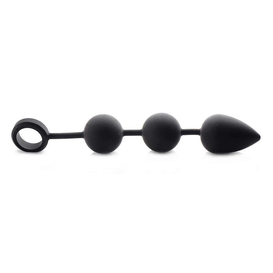 Tom of Finland Large Silicone Weighted Anal Ball Plug - Buy At Luxury Toy X - Free 3-Day Shipping