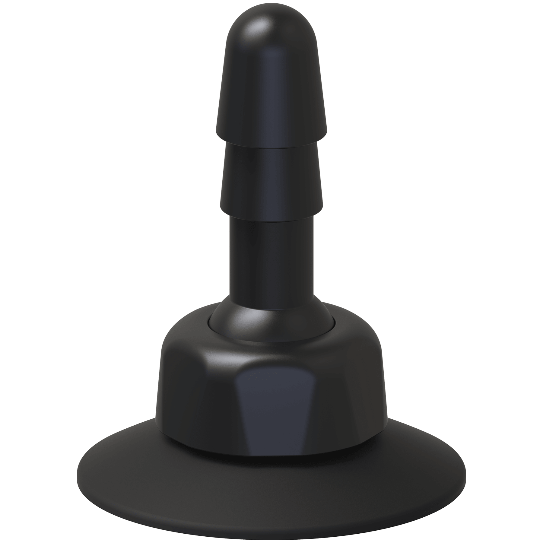 Vac U Lock Deluxe 360 Swivel Suction Cup Plug Black - Buy At Luxury Toy X - Free 3-Day Shipping