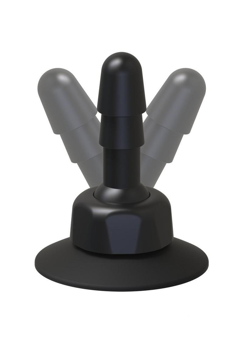 Vac U Lock Deluxe 360 Swivel Suction Cup Plug Black - Buy At Luxury Toy X - Free 3-Day Shipping