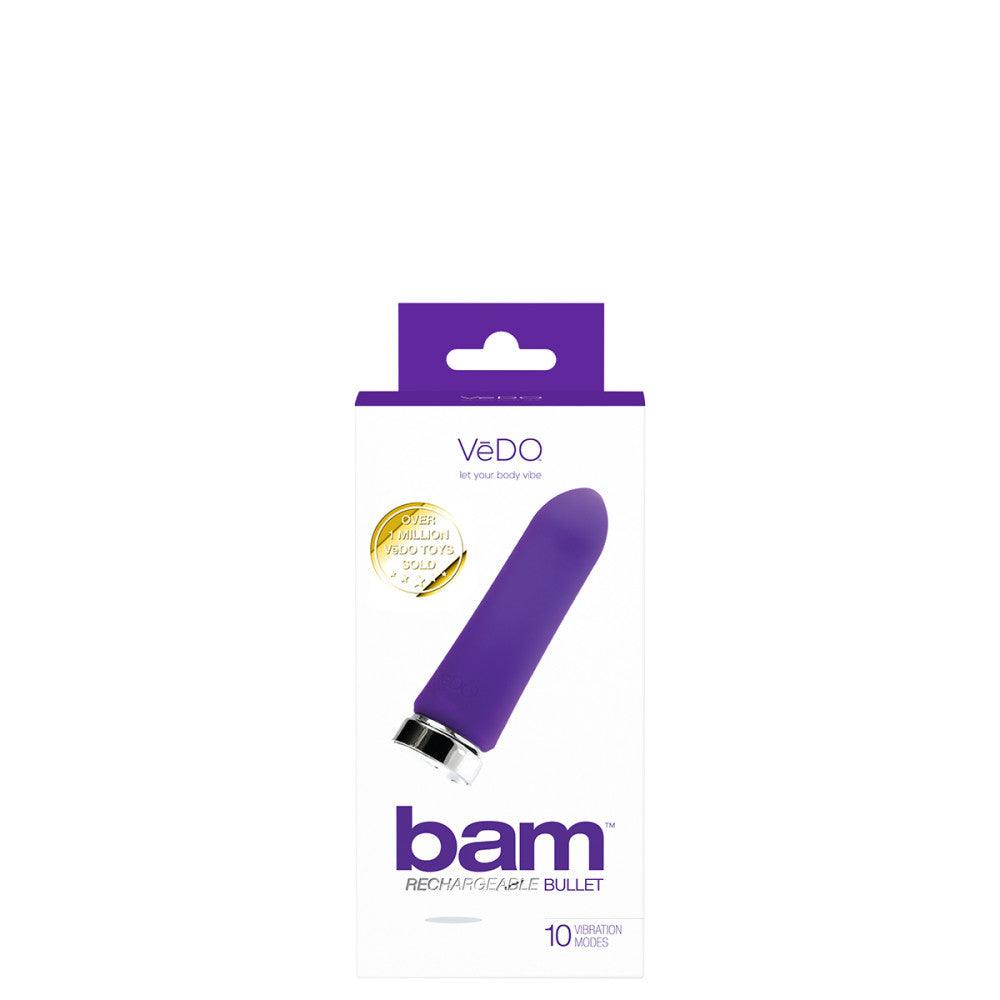 VeDO Bam Rechargeable Bullet - Buy At Luxury Toy X - Free 3-Day Shipping