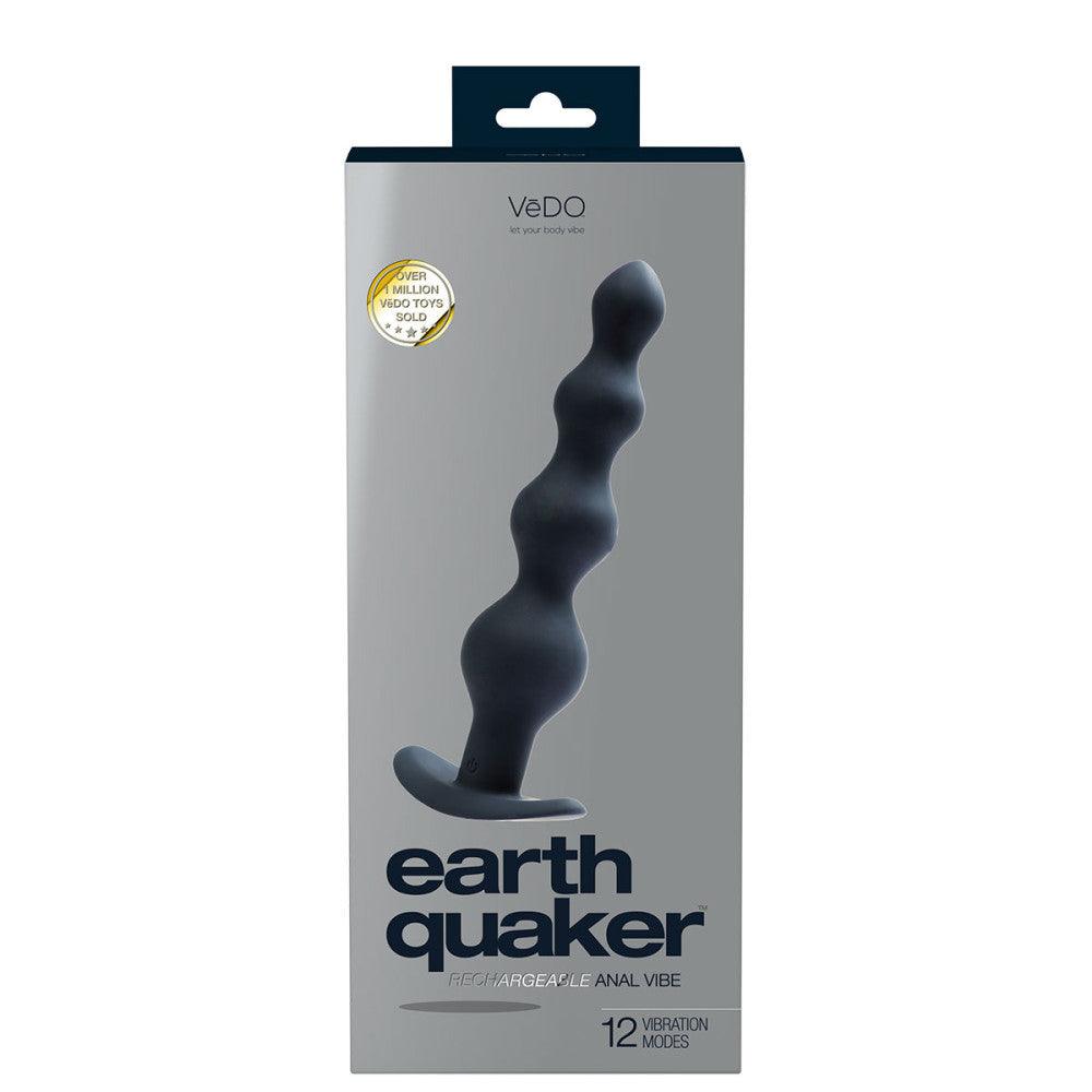 VeDO Earthquaker Anal Vibe - Buy At Luxury Toy X - Free 3-Day Shipping