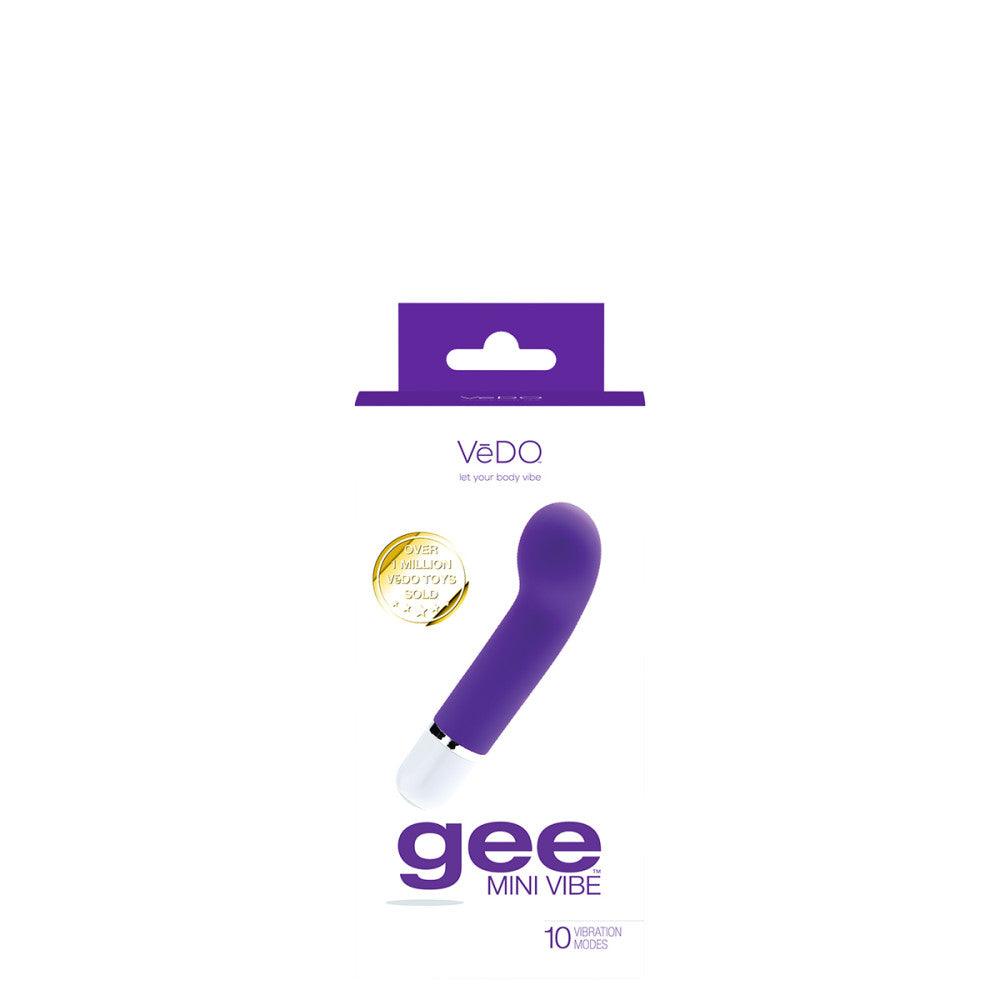 VeDO Gee Silicone Mini Vibrator - Buy At Luxury Toy X - Free 3-Day Shipping