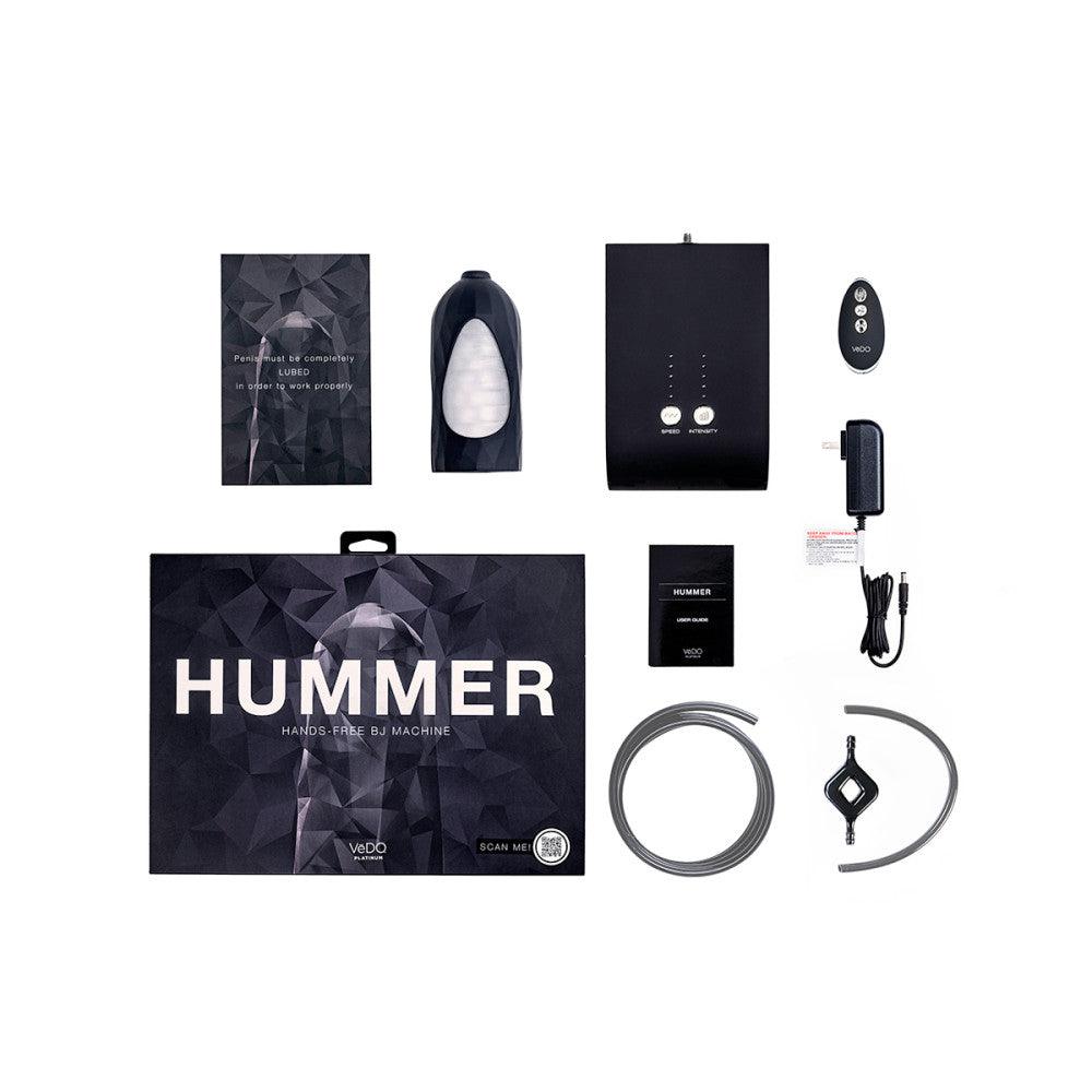 VeDO Hummer 1.0 Vibrating Masturbator - Buy At Luxury Toy X - Free 3-Day Shipping