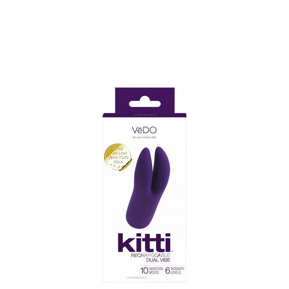 VeDO Kitti Silicone Rechargeable Dual Vibrator - Buy At Luxury Toy X - Free 3-Day Shipping