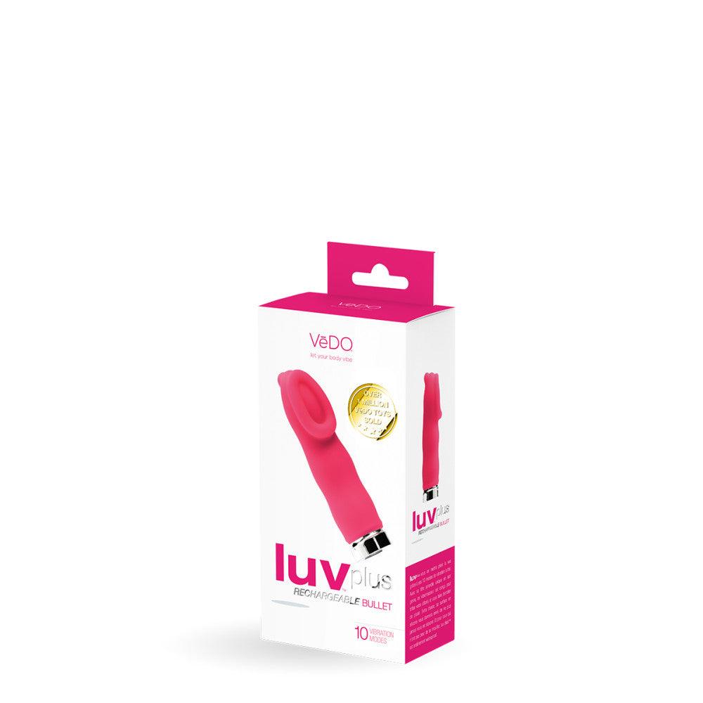 VeDO Luv Plus Rechargeable Silicone Bullet Vibrator - Buy At Luxury Toy X - Free 3-Day Shipping