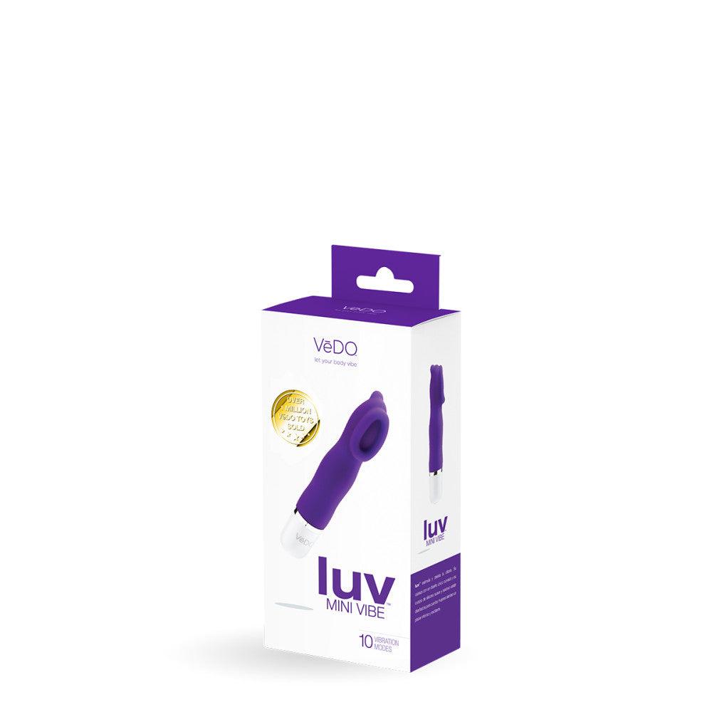 VeDO Luv Silicone Mini Vibrator - Buy At Luxury Toy X - Free 3-Day Shipping