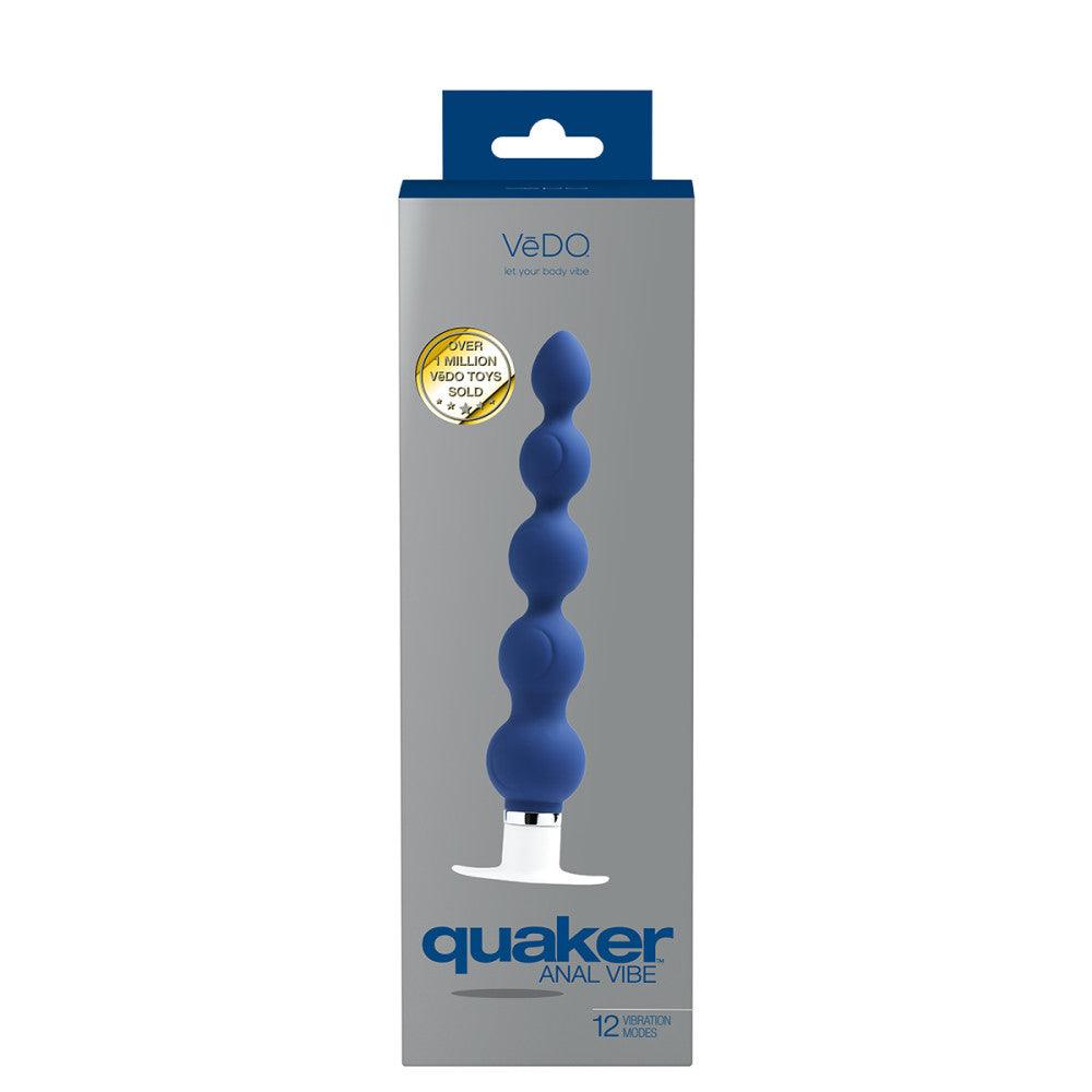 VeDO Quaker Silicone Anal Vibrator - Buy At Luxury Toy X - Free 3-Day Shipping