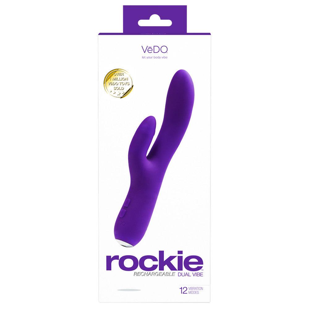 VeDO Rockie Rechargeable Dual Vibe - Buy At Luxury Toy X - Free 3-Day Shipping