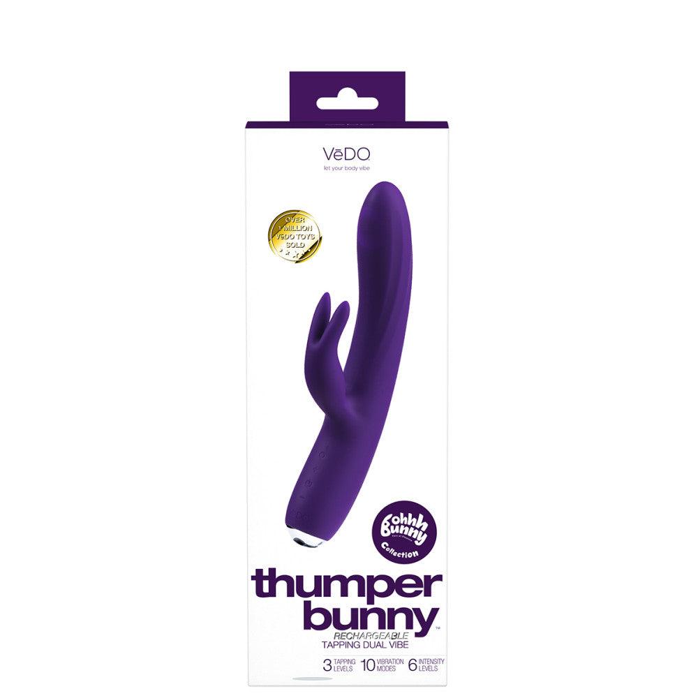 VeDO Thumper Bunny Silicone Rabbit Vibrator - Buy At Luxury Toy X - Free 3-Day Shipping