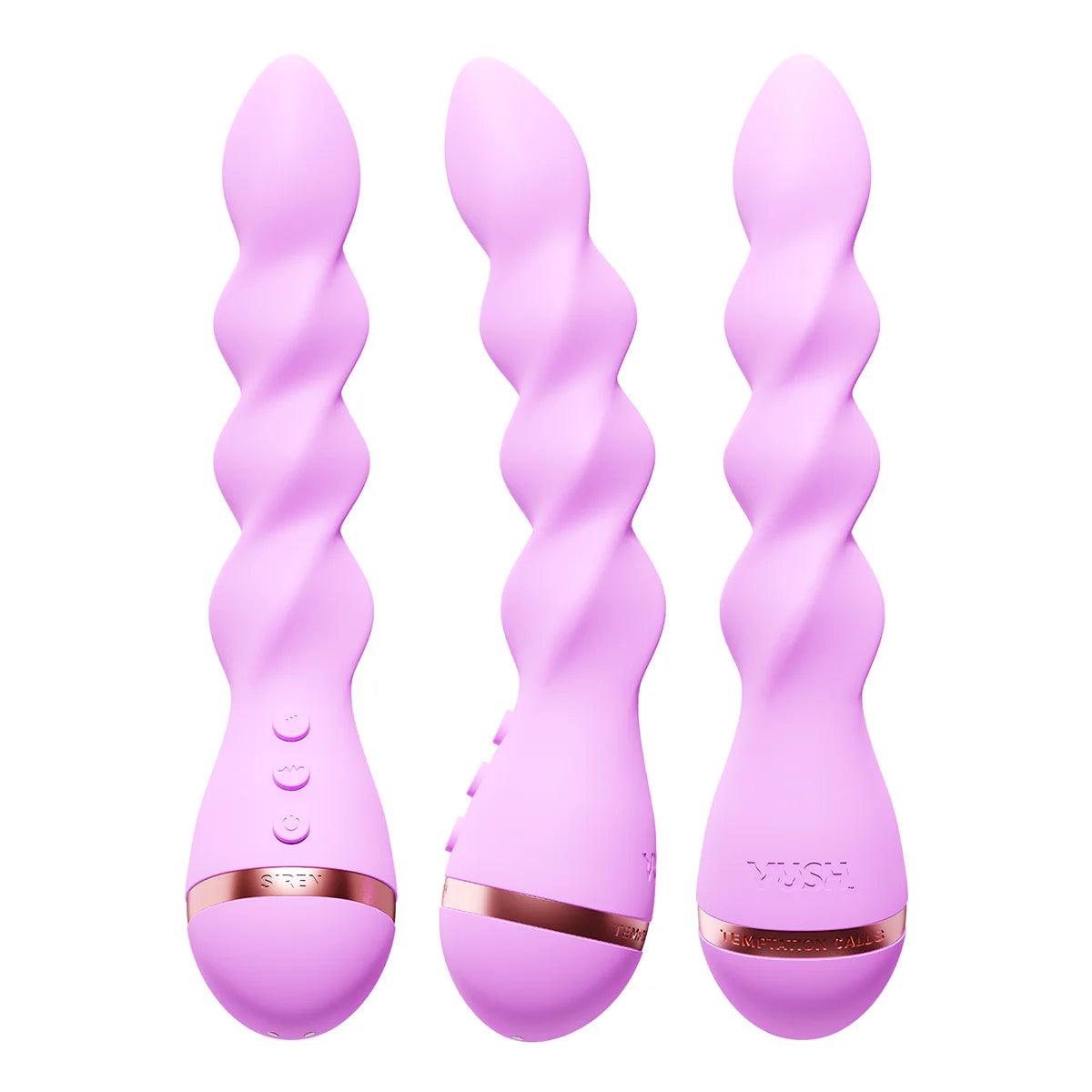 VUSH Siren Twist Vibrator - Buy At Luxury Toy X - Free 3-Day Shipping