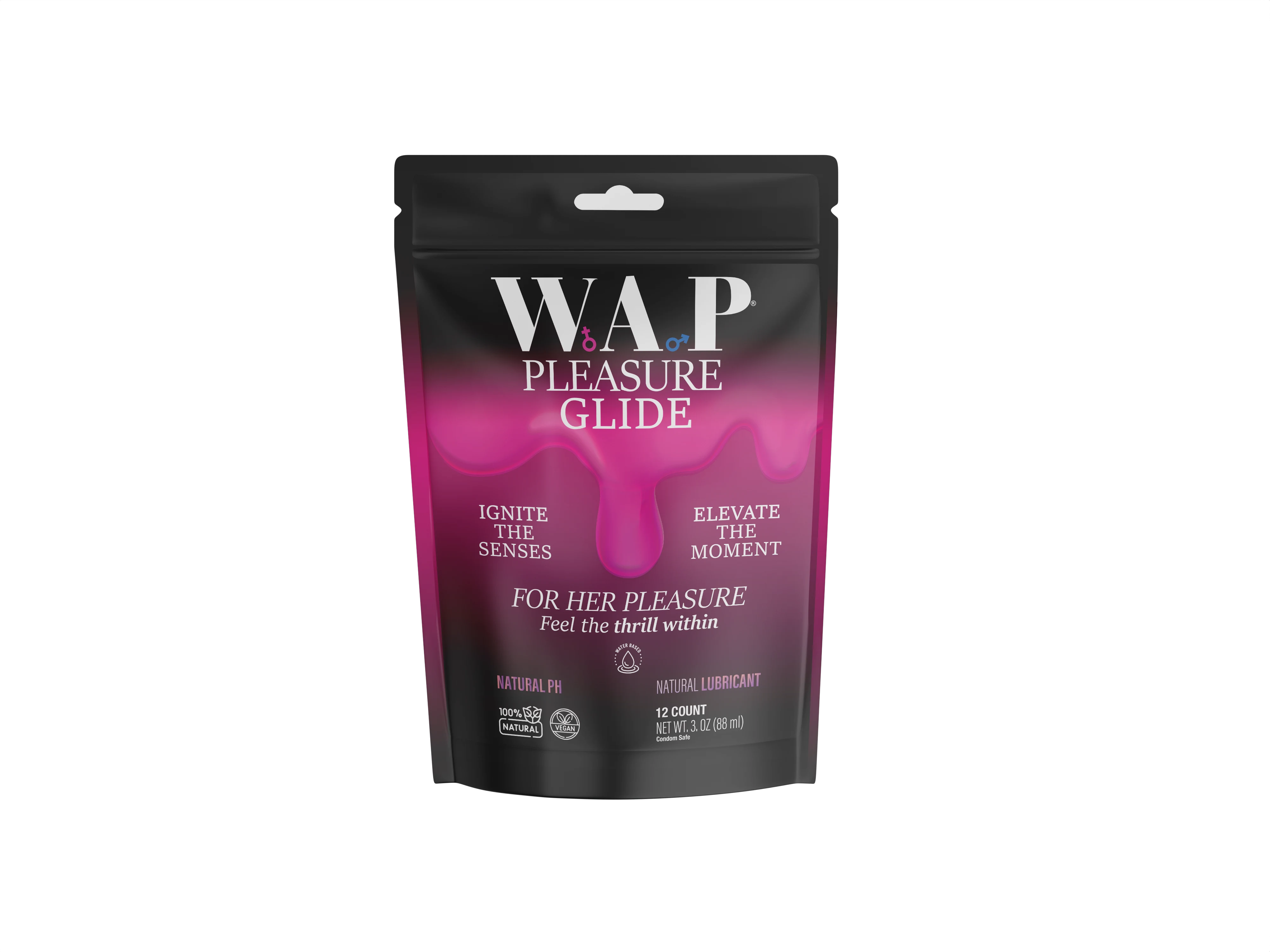 WAP Pleasure Water Based Lube - Buy At Luxury Toy X - Free 3-Day Shipping