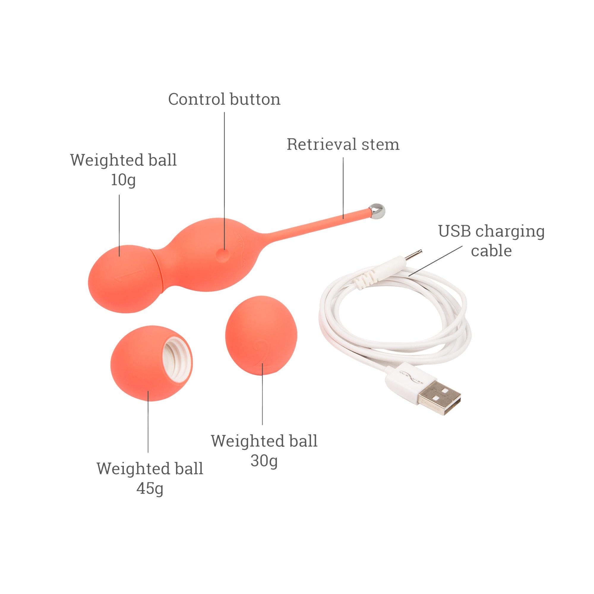 We-Vibe Bloom Vibrating Kegel Balls - Buy At Luxury Toy X - Free 3-Day Shipping