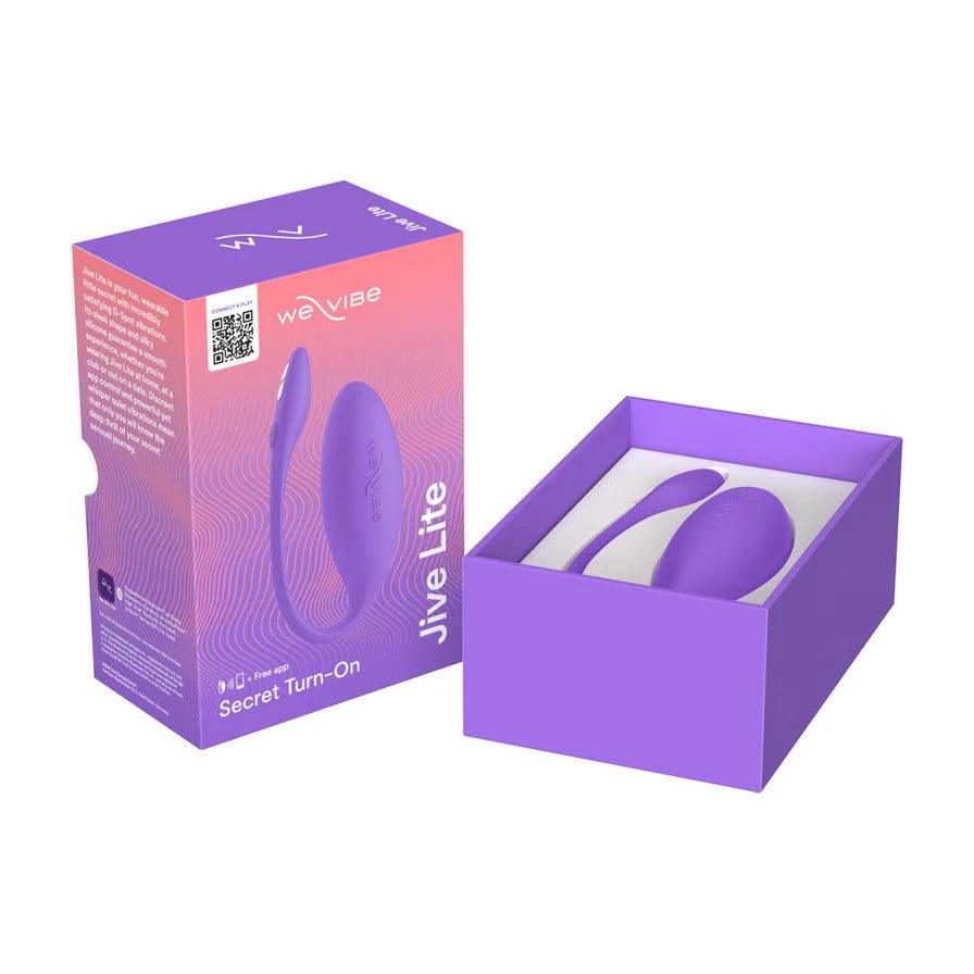 We-Vibe Jive Lite G-Spot Rechargeable Silicone Egg - Purple - Buy At Luxury Toy X - Free 3-Day Shipping