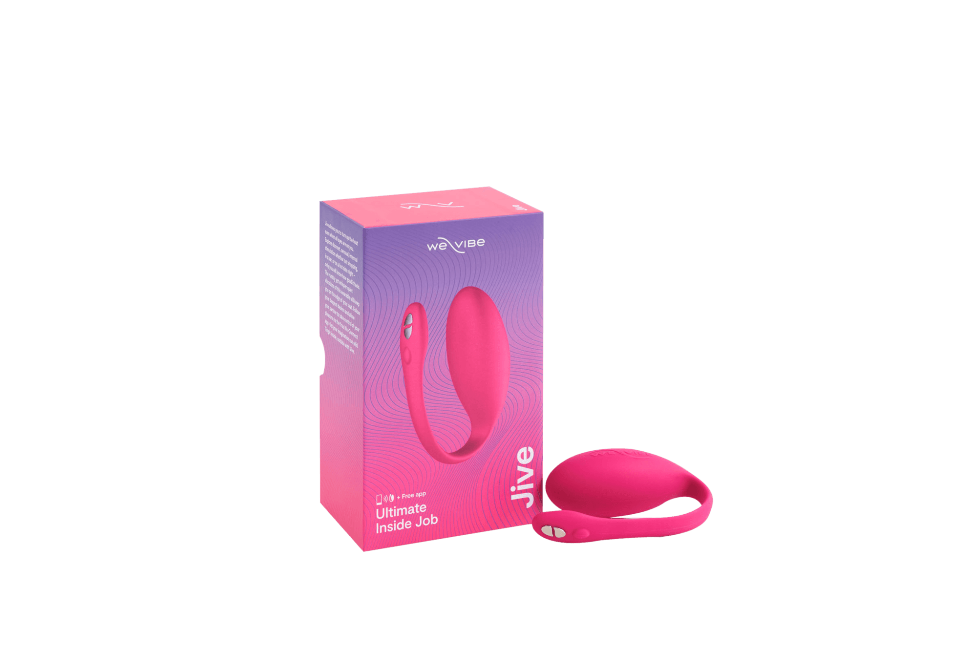 We-Vibe Jive Silicone Rechargeable Remote Control Wearable G-Spot Vibrator - Buy At Luxury Toy X - Free 3-Day Shipping