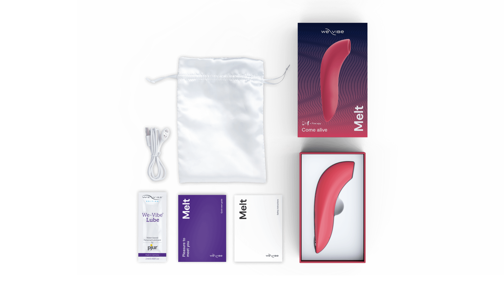 We-Vibe Melt Pleasure Air Rechargeable Silicone Clitoral Stimulator - Buy At Luxury Toy X - Free 3-Day Shipping