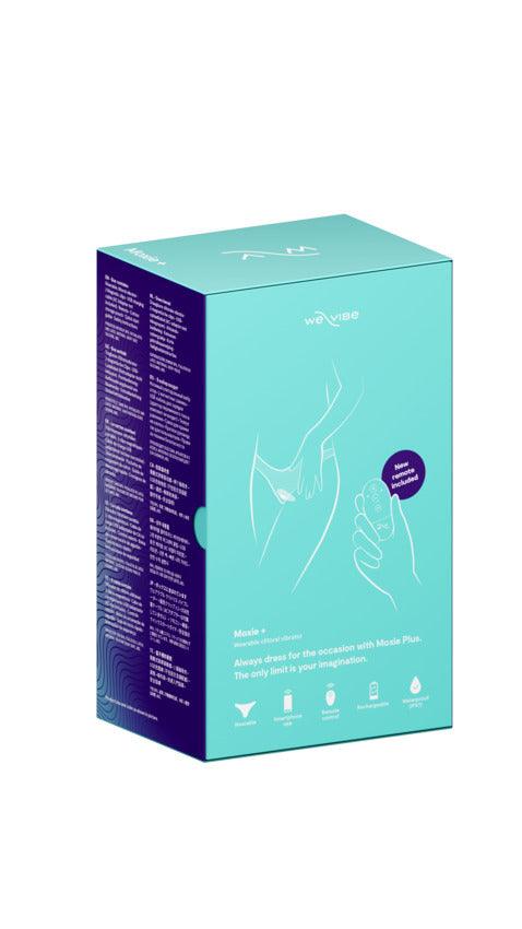 We-Vibe Moxie+ Wearable Rechargeable Silicone Panty Vibe Clitoral Stimulator w/ Remote - Buy At Luxury Toy X - Free 3-Day Shipping