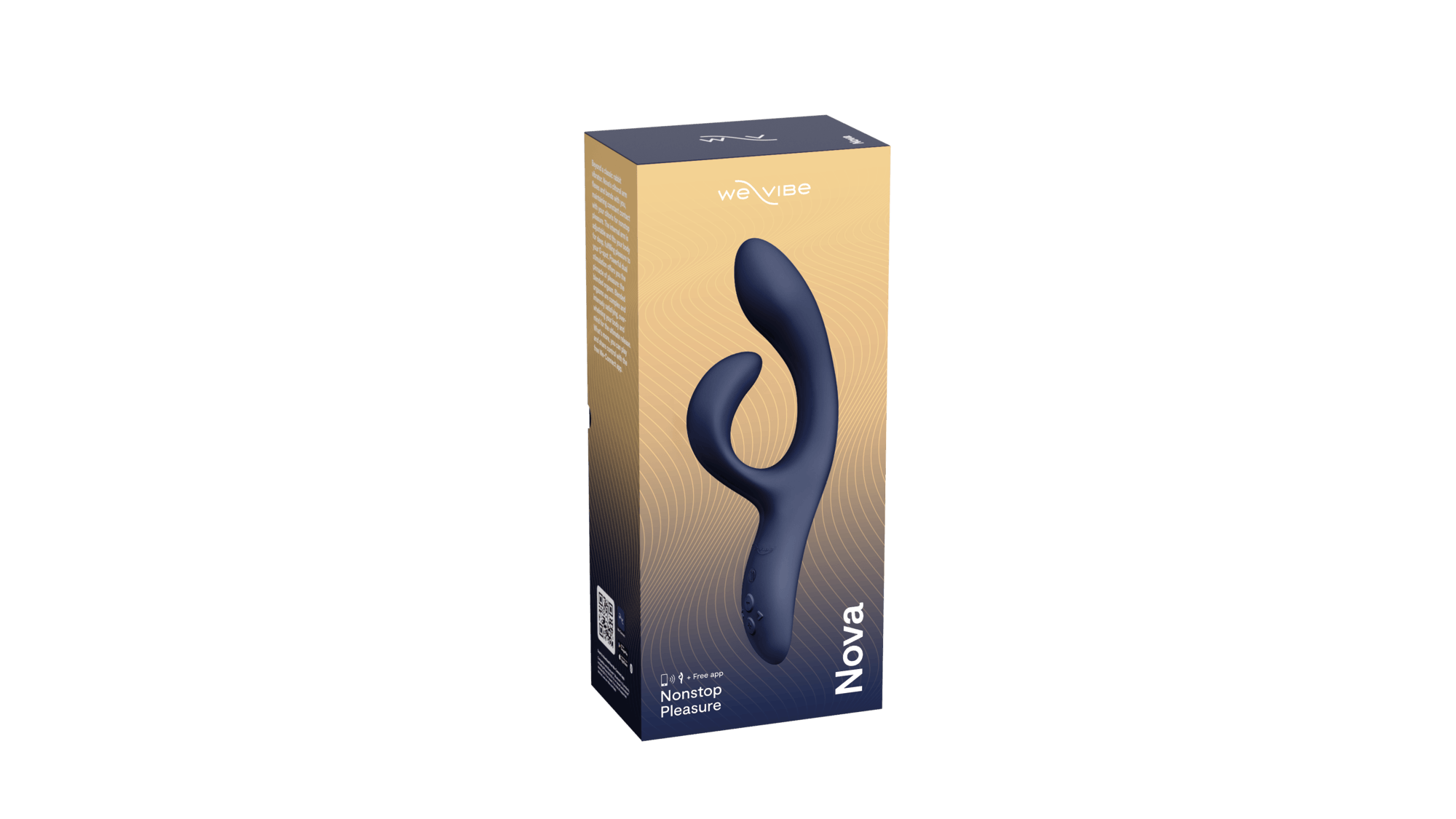 We-Vibe Nova 2 Rechargeable Silicone Rabbit Vibrator - Buy At Luxury Toy X - Free 3-Day Shipping