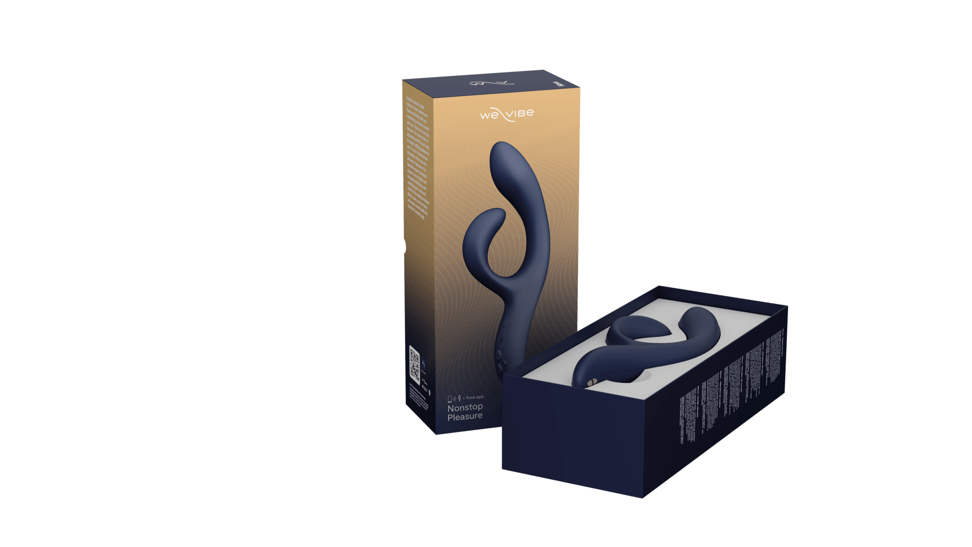 We-Vibe Nova 2 Rechargeable Silicone Rabbit Vibrator - Buy At Luxury Toy X - Free 3-Day Shipping