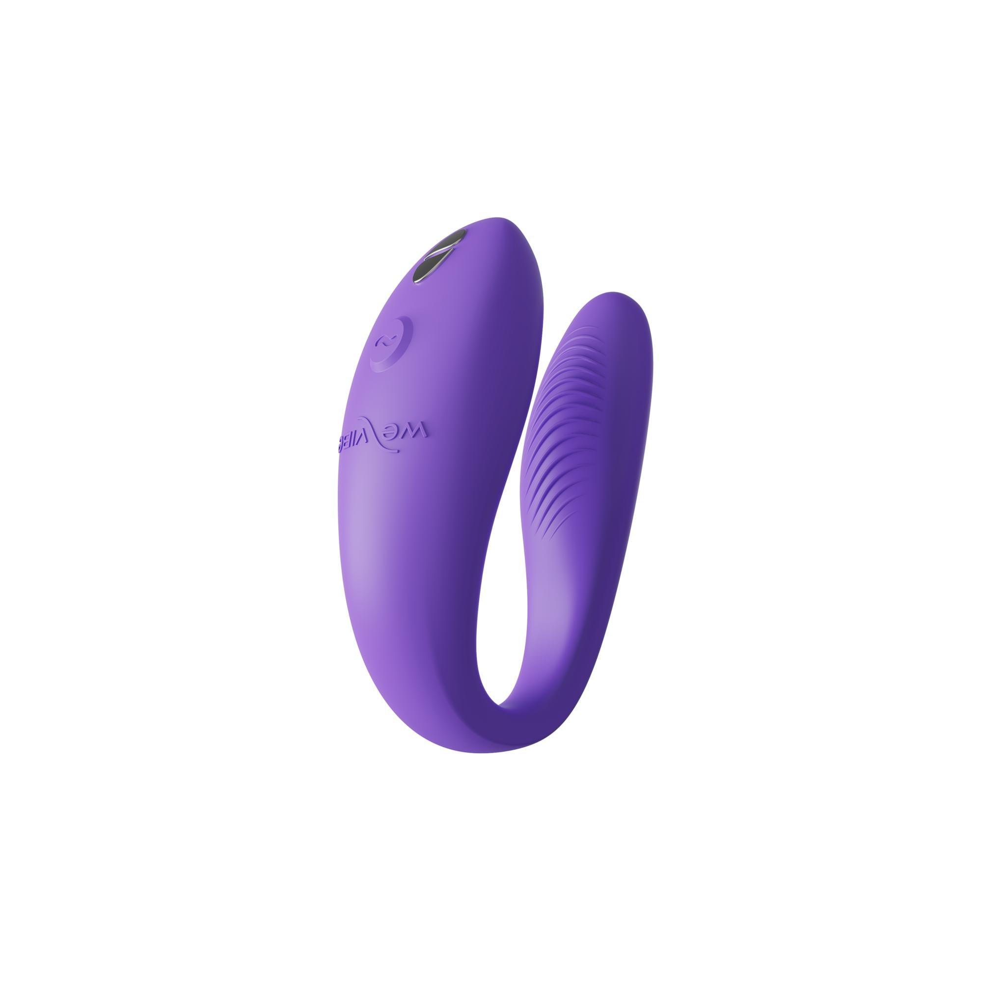 We-Vibe Sync Go App Control Rechargeable Silicone Couples Vibrator - Buy At Luxury Toy X - Free 3-Day Shipping