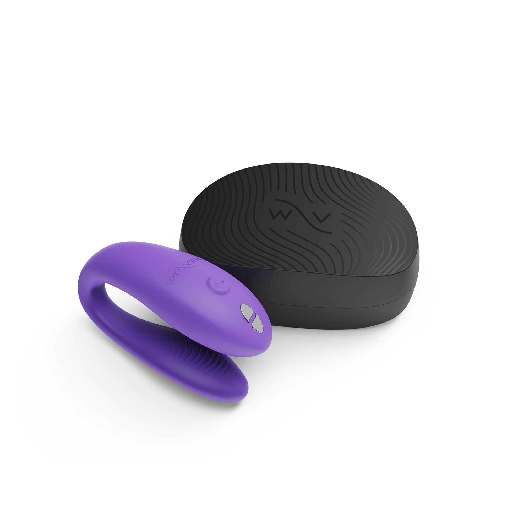 We-Vibe Sync Go App Control Rechargeable Silicone Couples Vibrator - Buy At Luxury Toy X - Free 3-Day Shipping