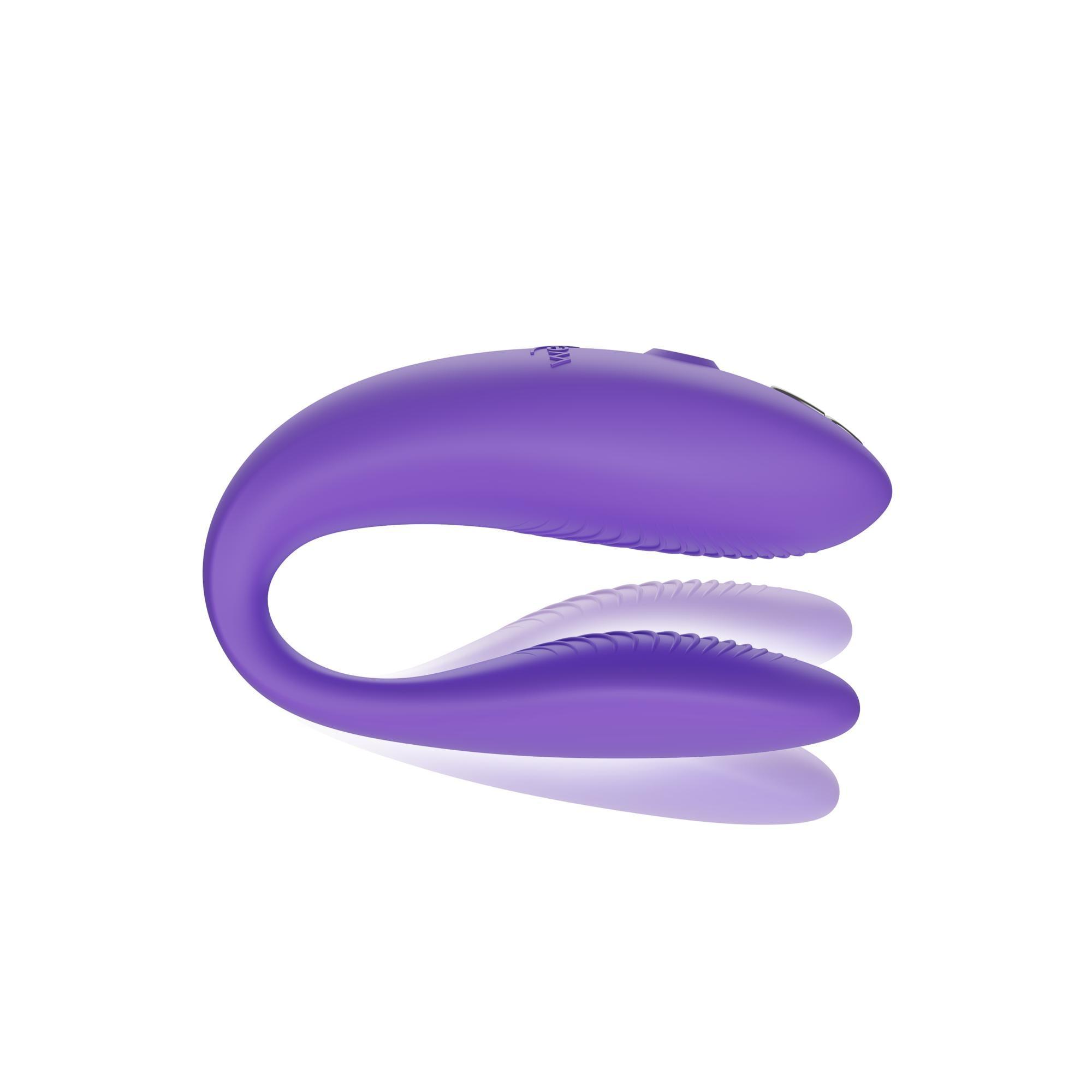 We-Vibe Sync Go App Control Rechargeable Silicone Couples Vibrator - Buy At Luxury Toy X - Free 3-Day Shipping